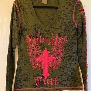 Cowgirl Tuff Shirt Small